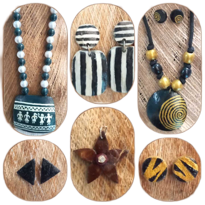 The coconut-shell Jewellery